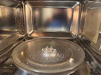 Microwave was a mess