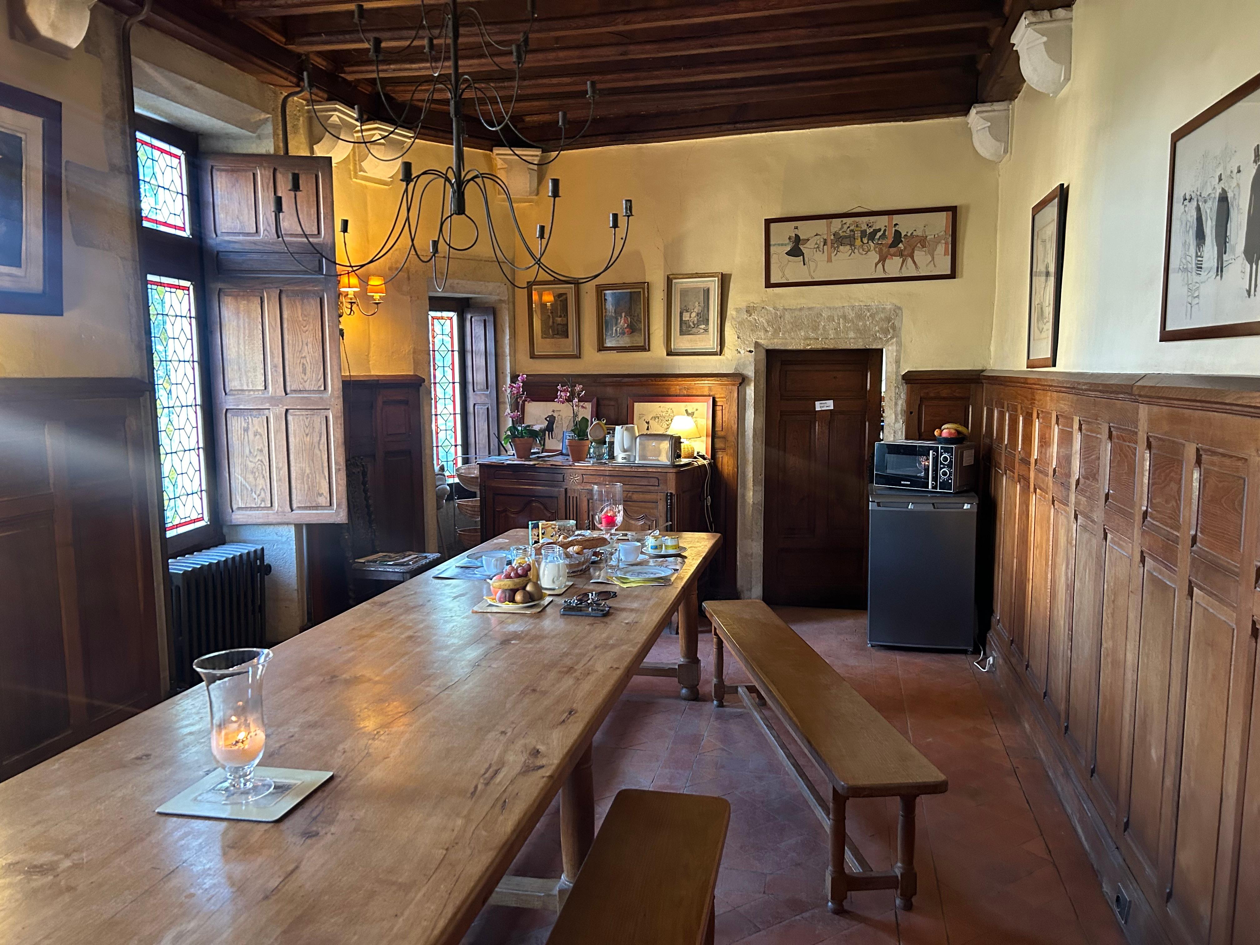 The Breakfast Room in the Castle annex