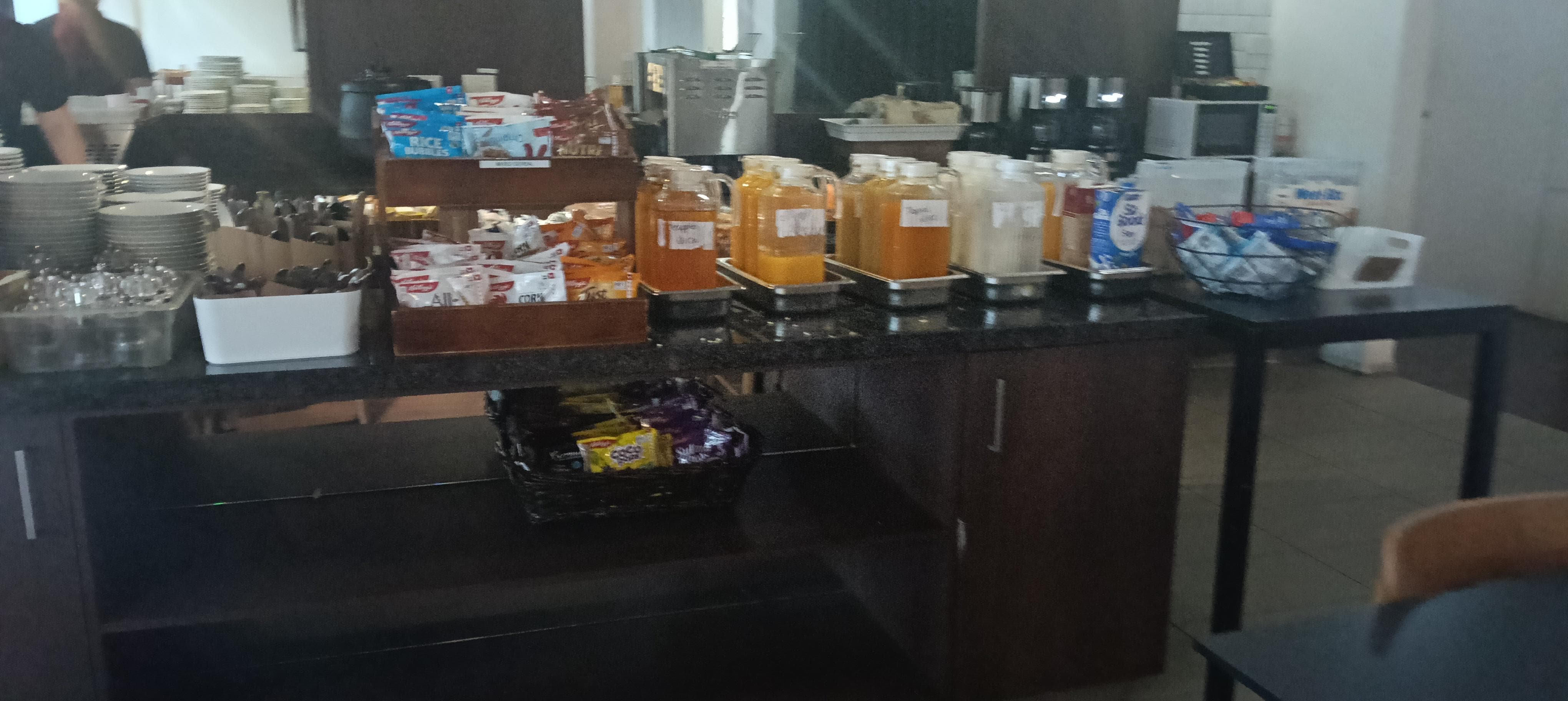 Delicious and nutritious breakfast.