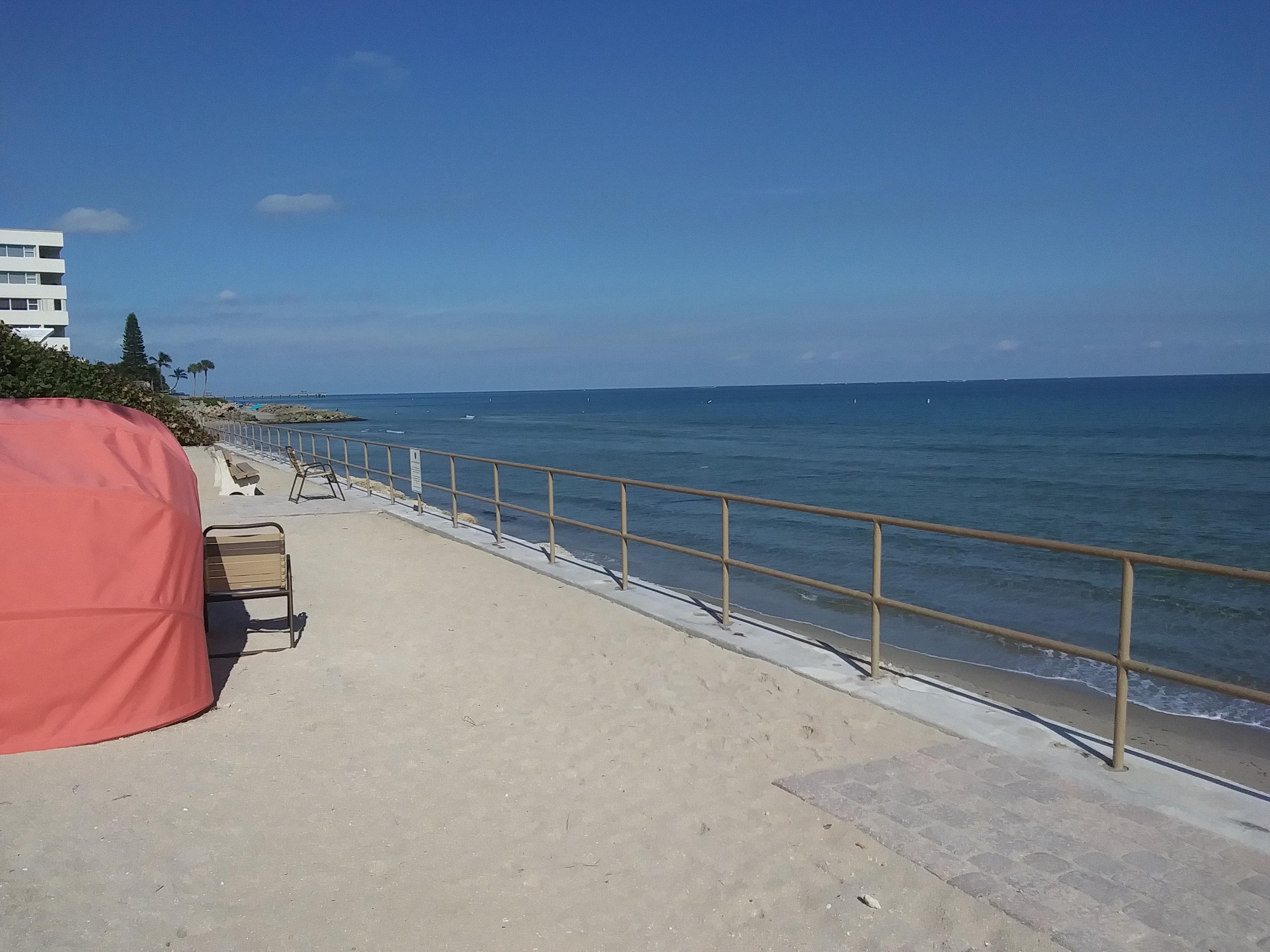 Miles of beach to walk!