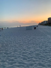 Evening at beach