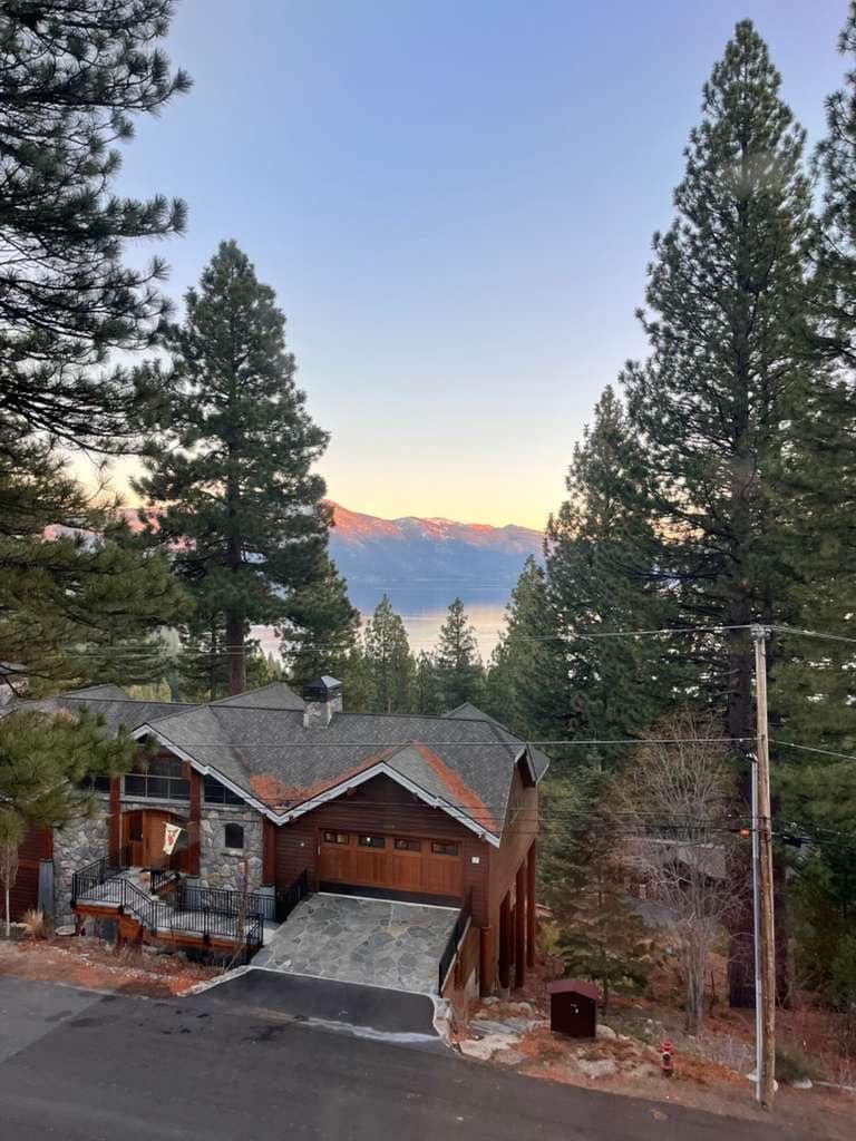 Sunset views from the balcony 