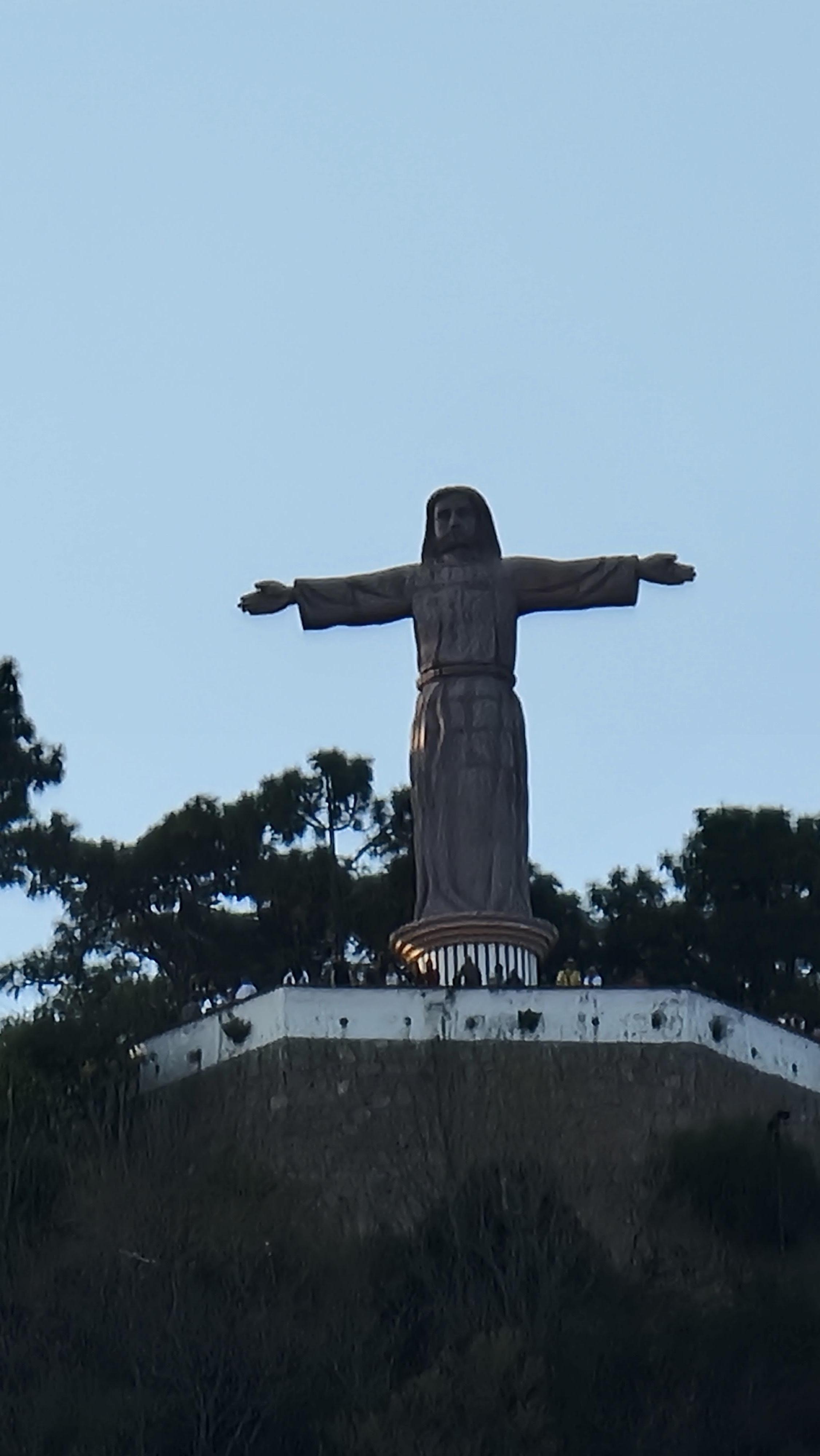 El cristo, es un mirador y muy bonita la vista