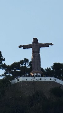 El cristo, es un mirador y muy bonita la vista