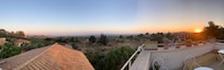 Roof view in the evening.