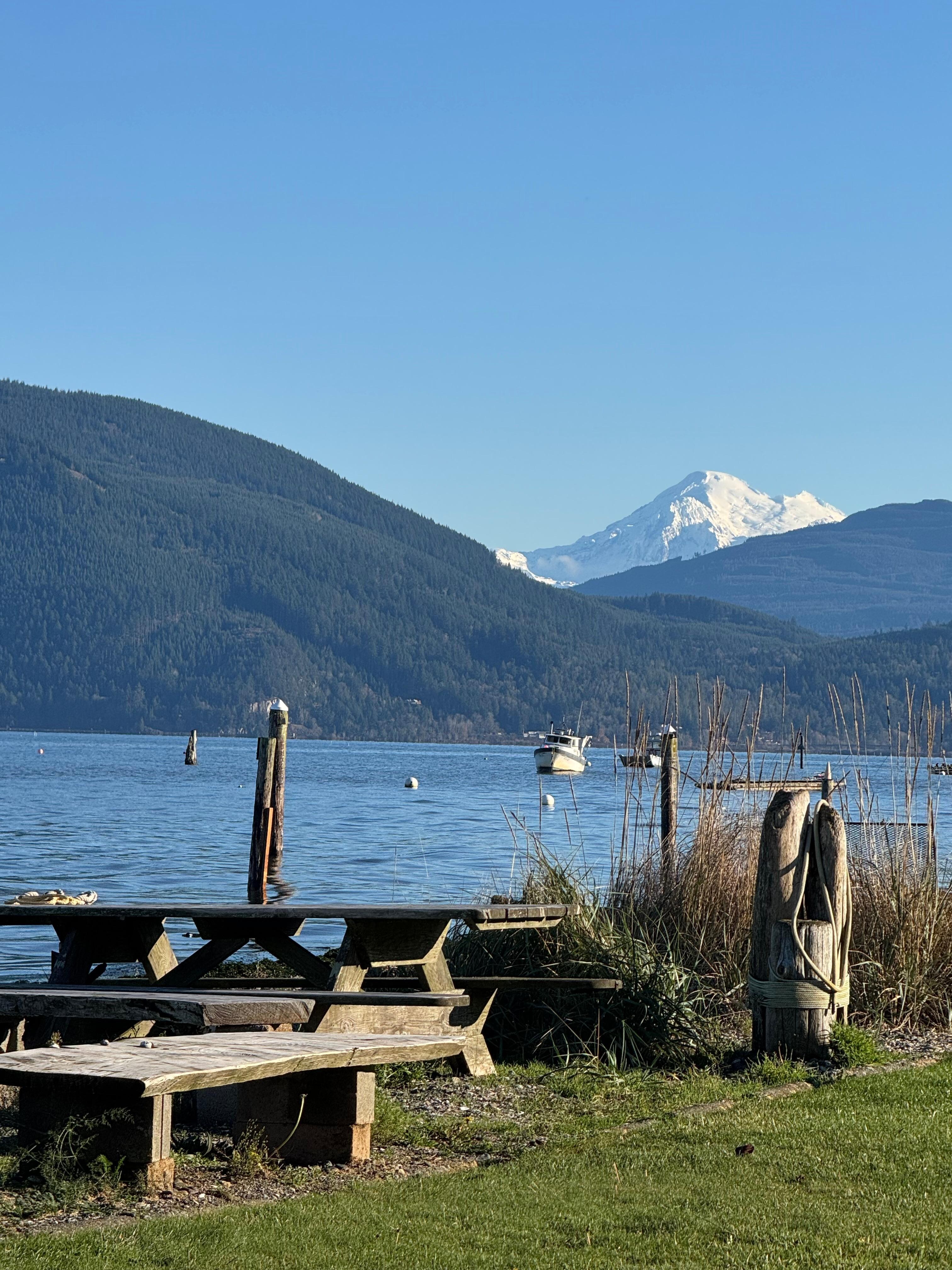 View of gorgeous Mt. Kulshan.
