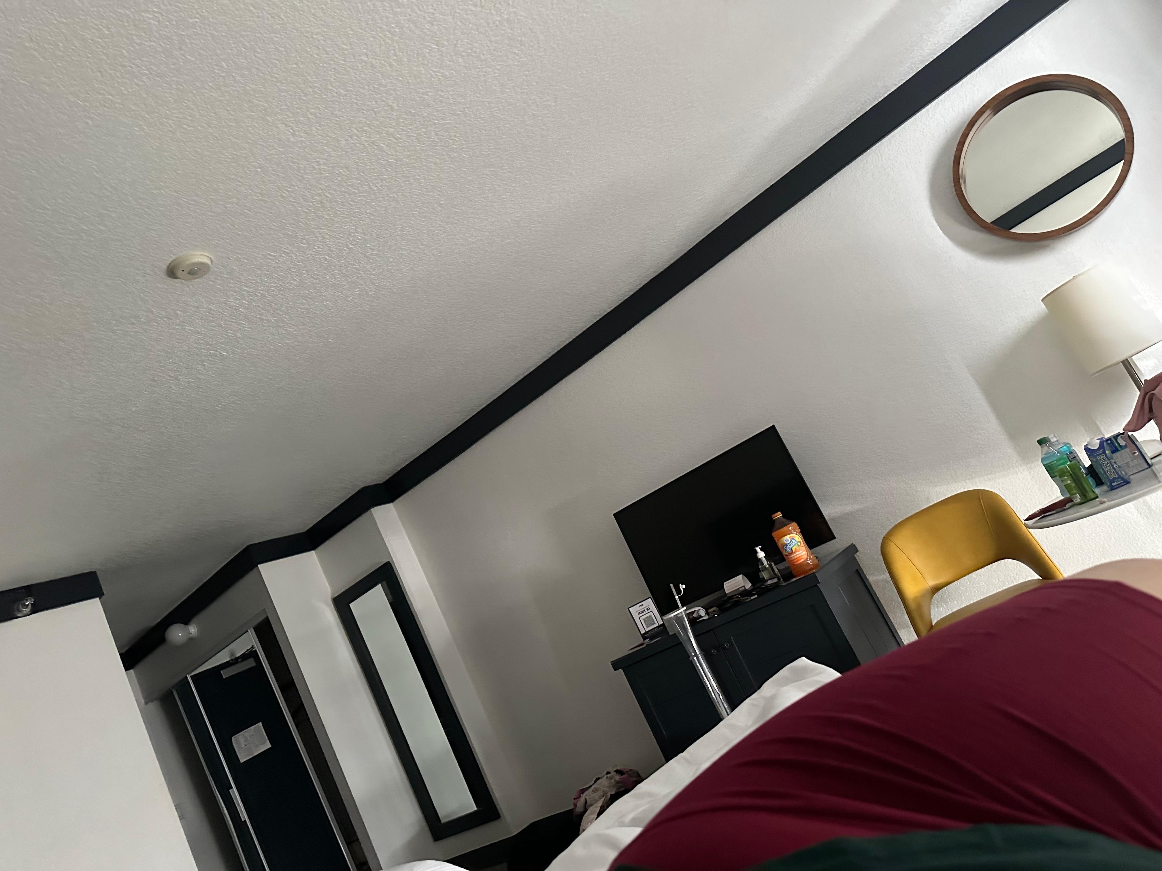 We hit a room with two beds pretty big beds even if you a big back 