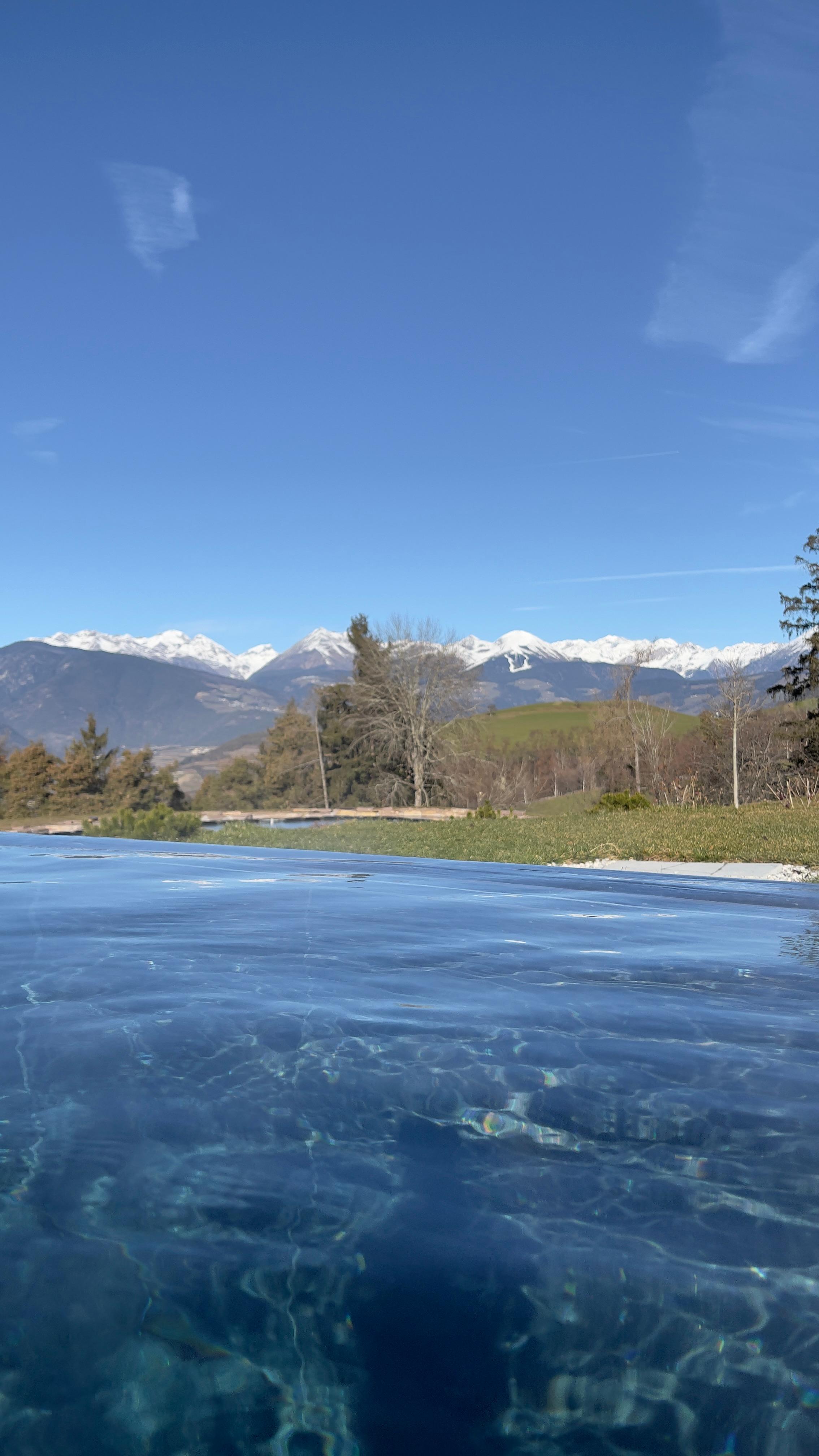 View from the main pool