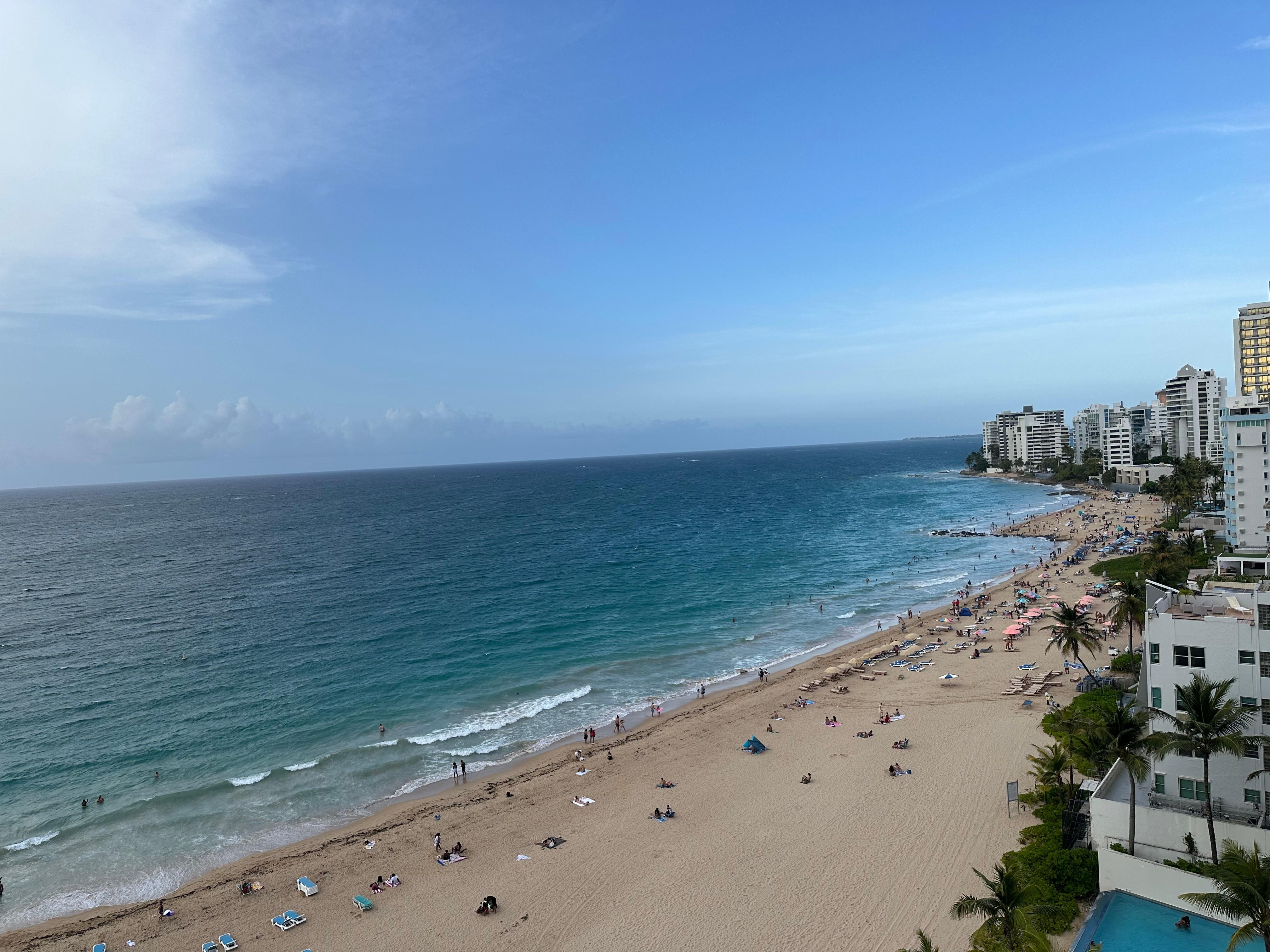 Ocean view double room view