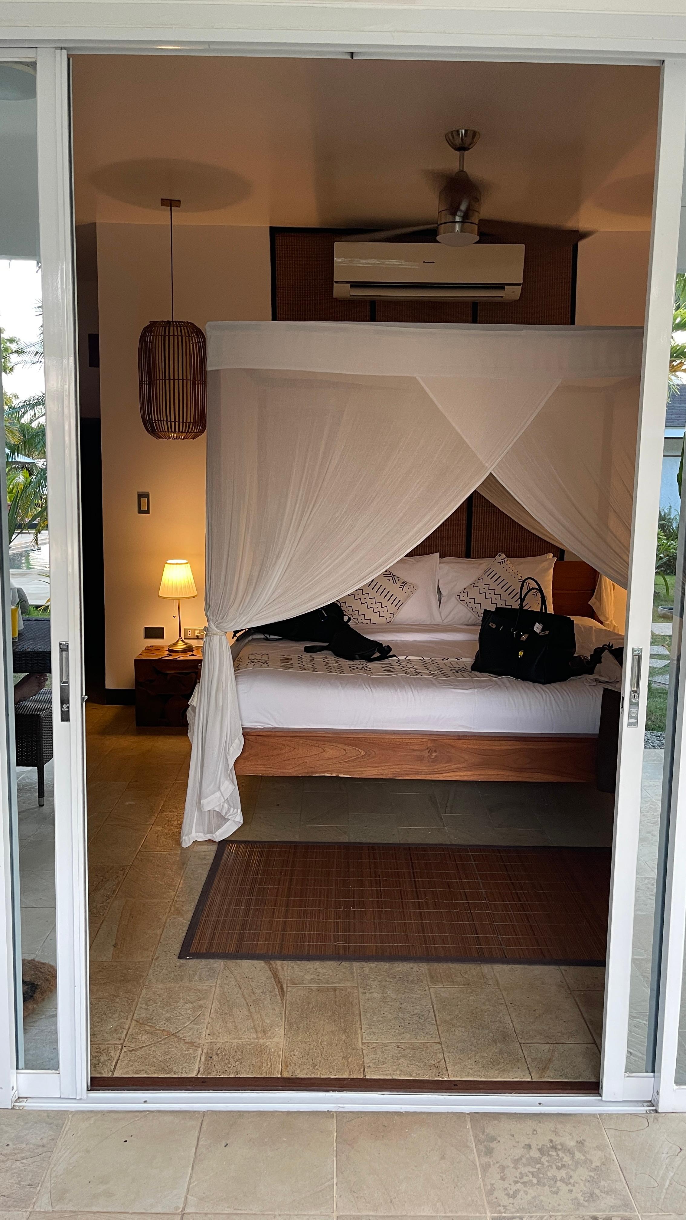 Our pool side cottage room 