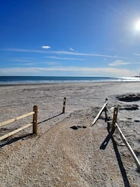 View across from hotel