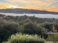 sunrise from the patio