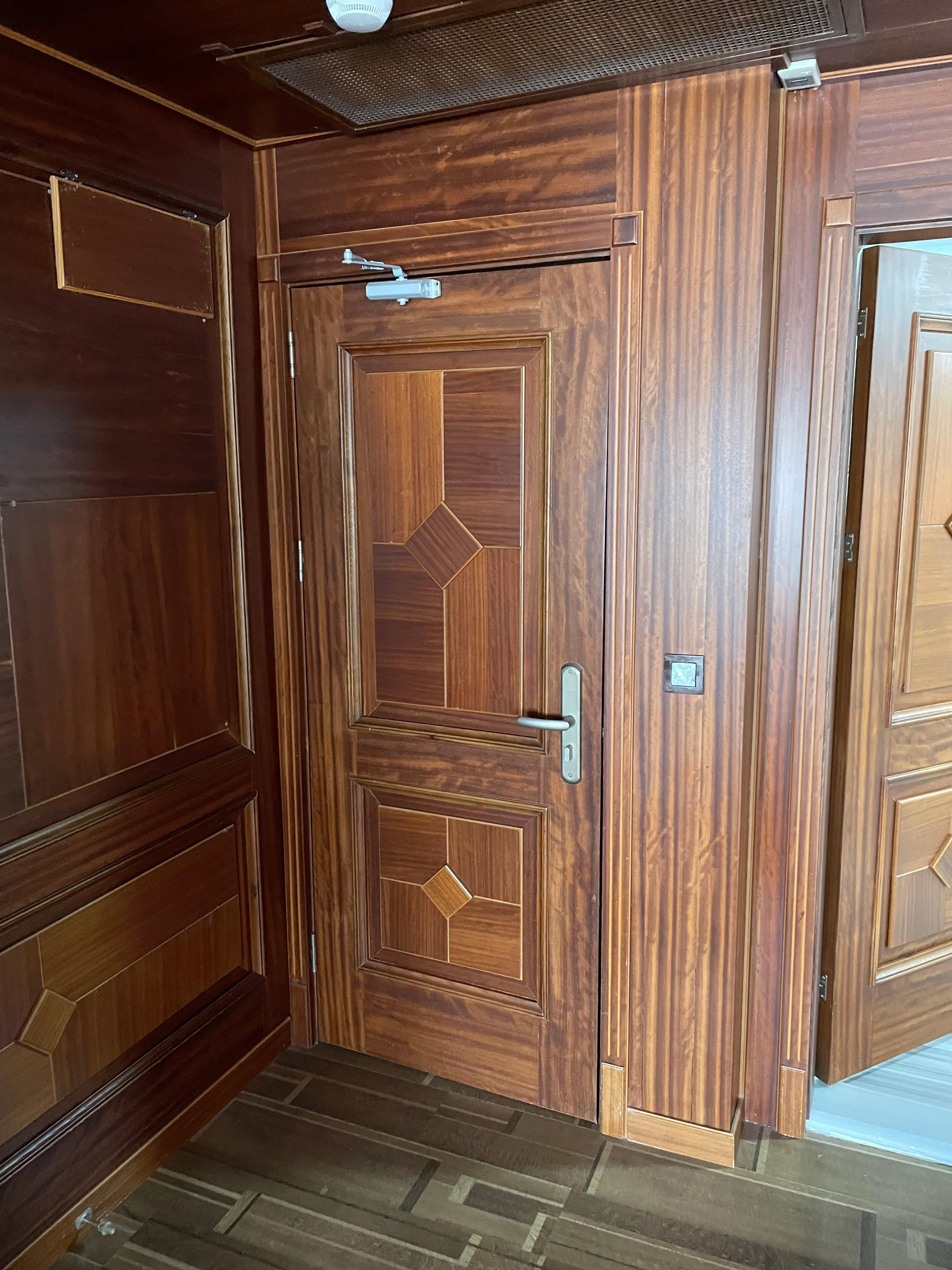 Nice wood paneled room