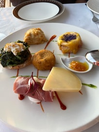 Dinner at the restaurant