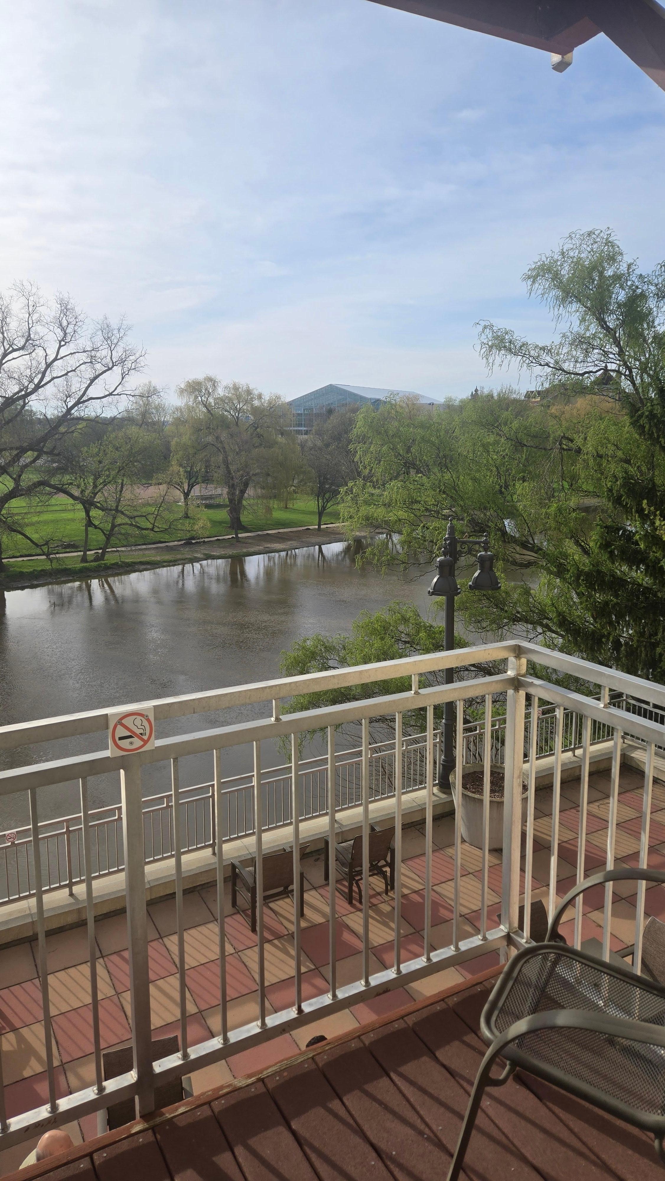 View from balcony