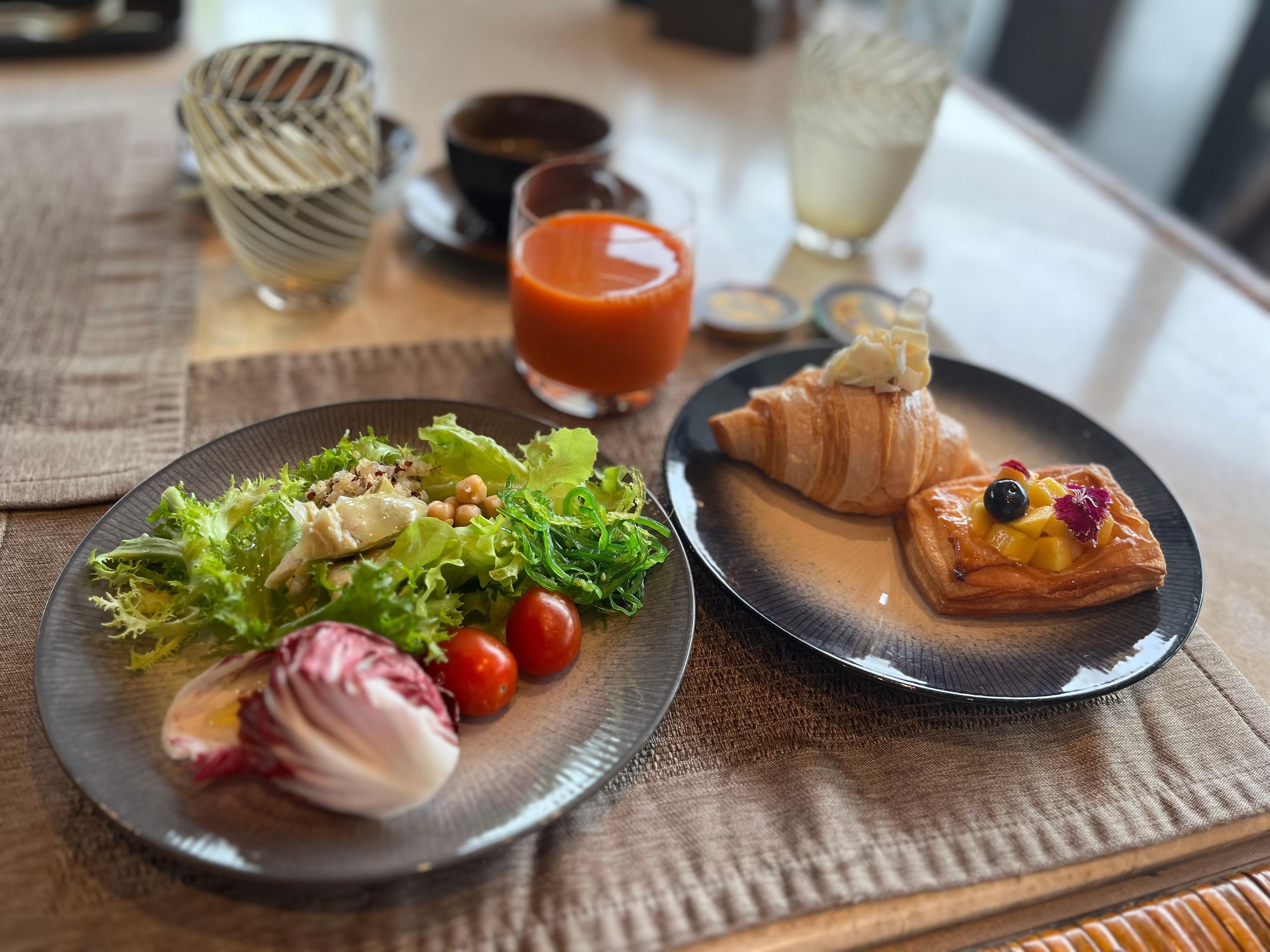 朝食はとても良かった