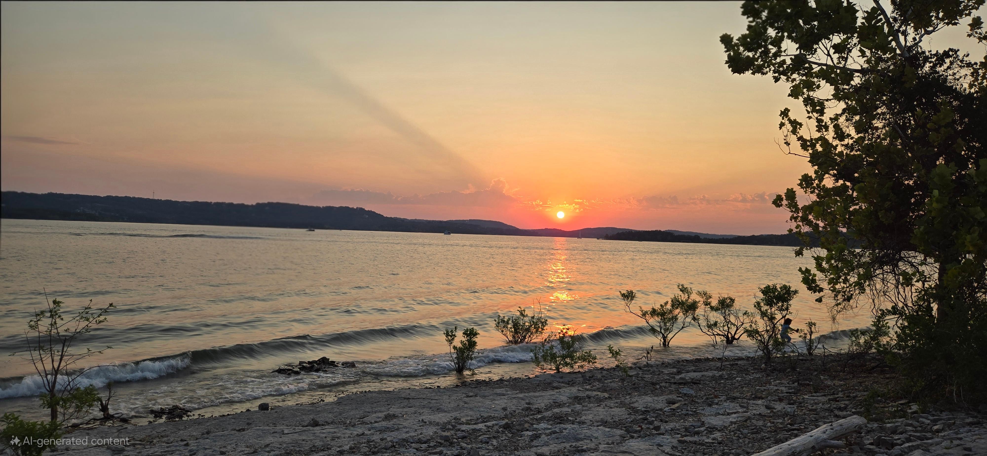 A few steps from the patio door. Note: access requires several steps down stairs and a vety short pathway walk.