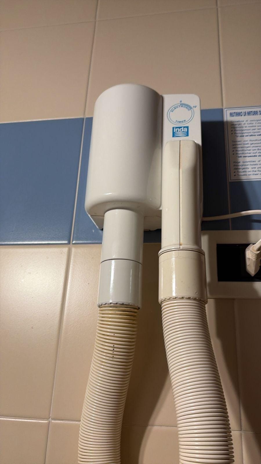 Secadora de cabello. 