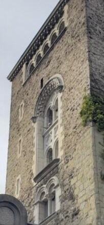 My friend took my picture of me up on the fifth floor of the tower