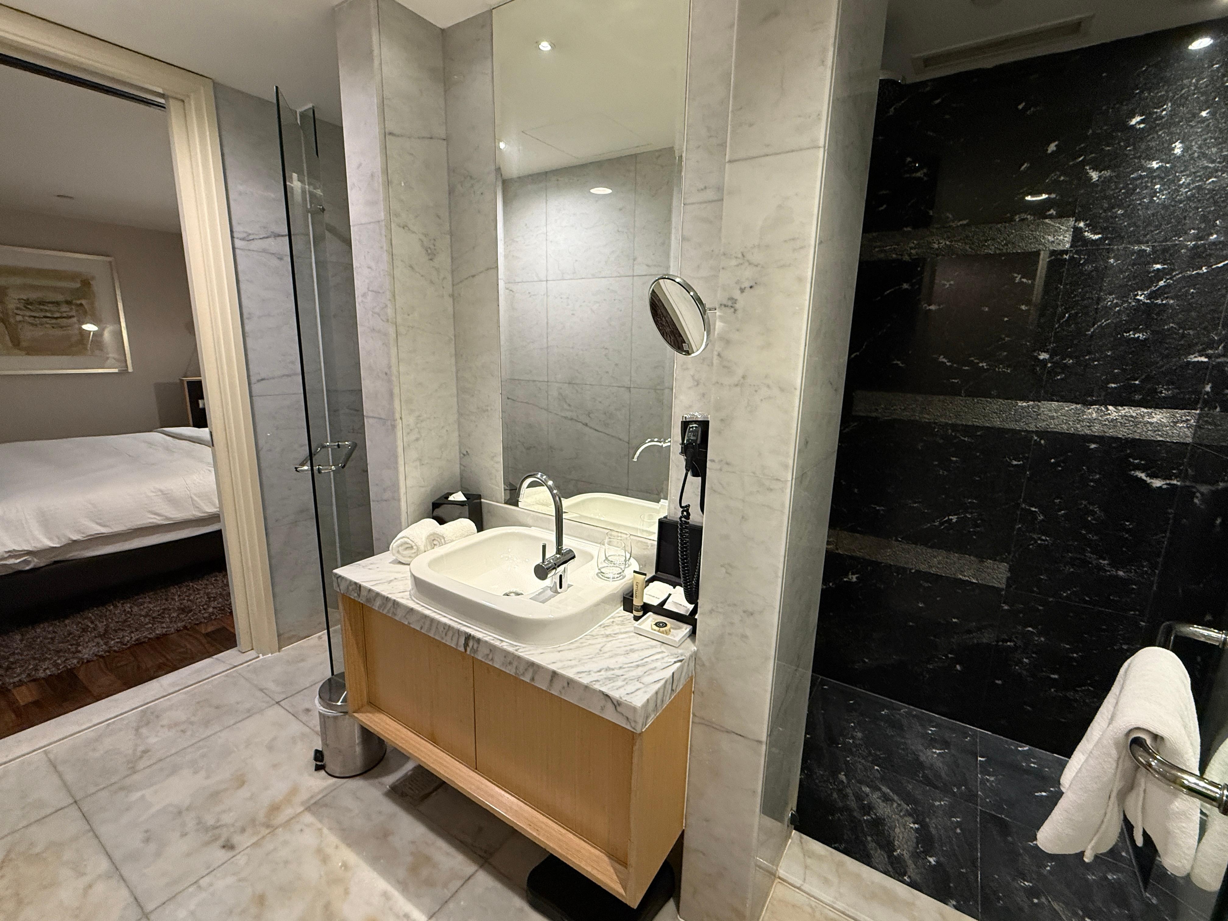 Bath with Shower (no tub)