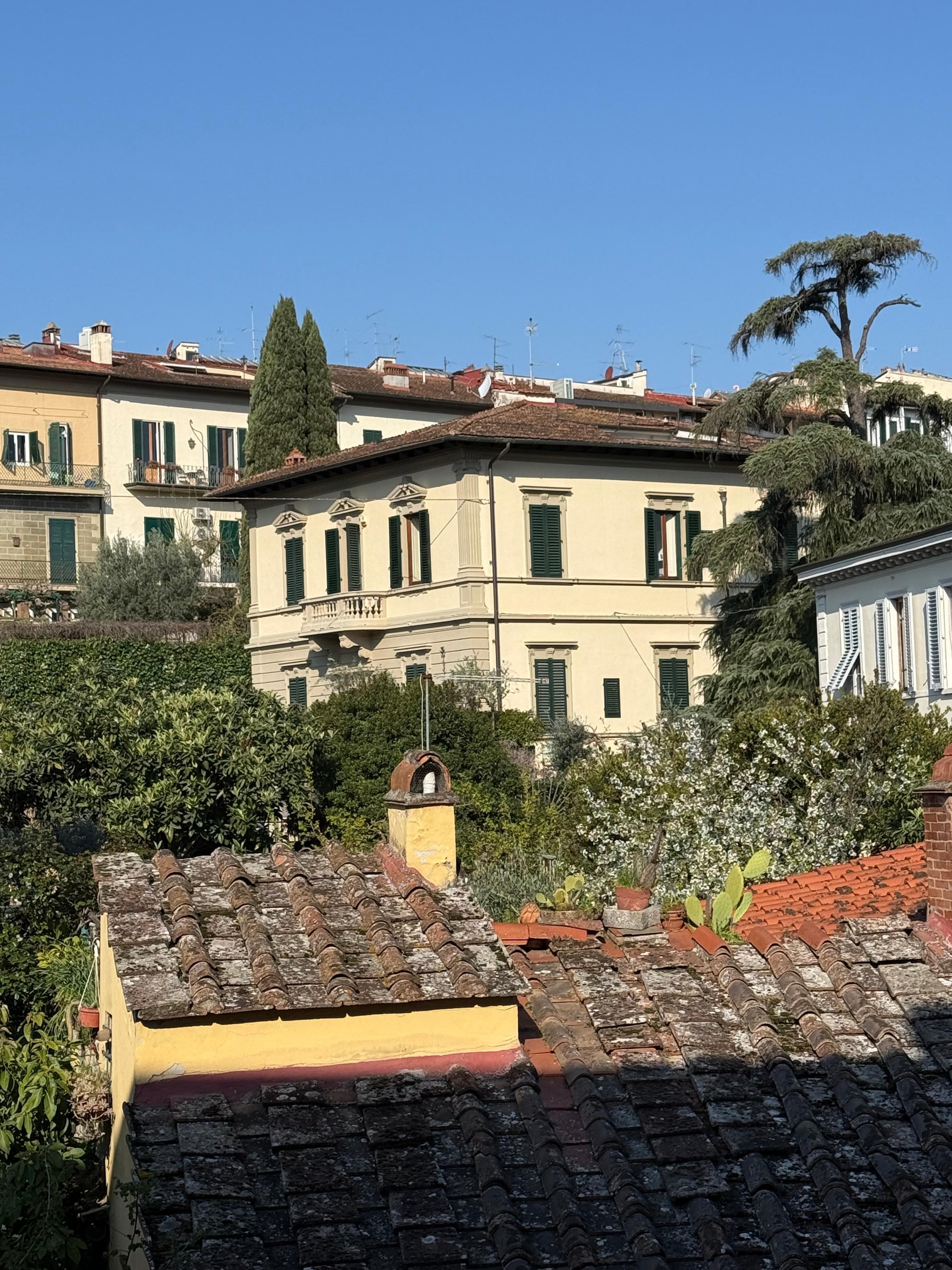 Blick aus dem Fenster