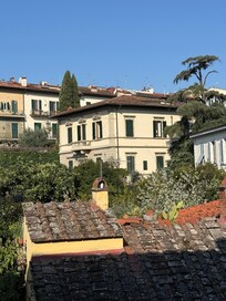 Blick aus dem Fenster