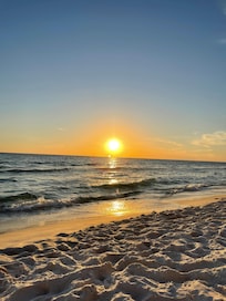 Sunset view, right at the property!