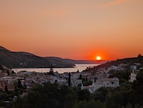 Sunset from the Villa