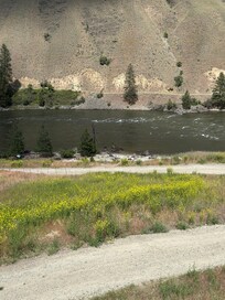 View of river from cabin