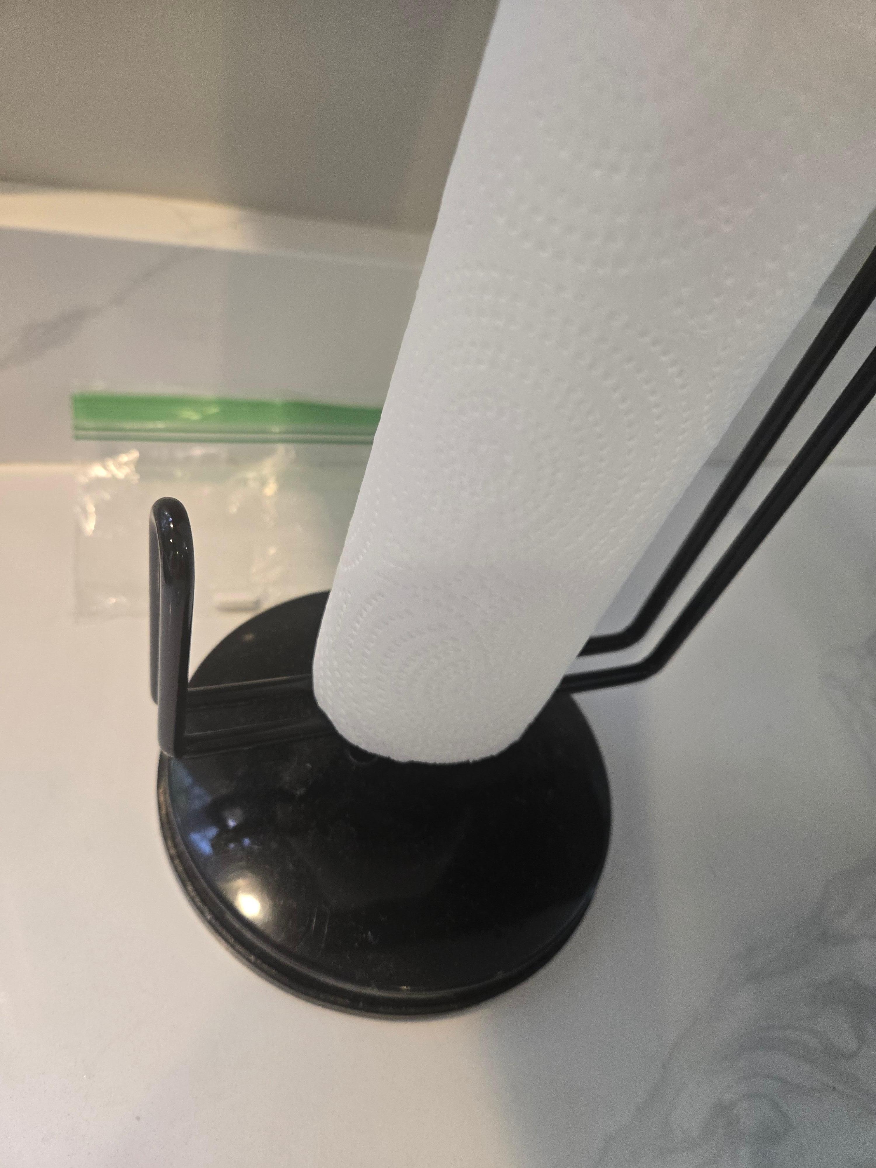 Found baggie tucked under paper towel dispenser