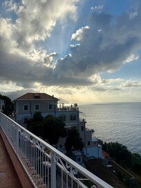 The view looking to the left from our terrace.