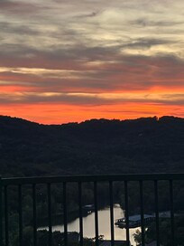 Another beautiful sunset from the pool!