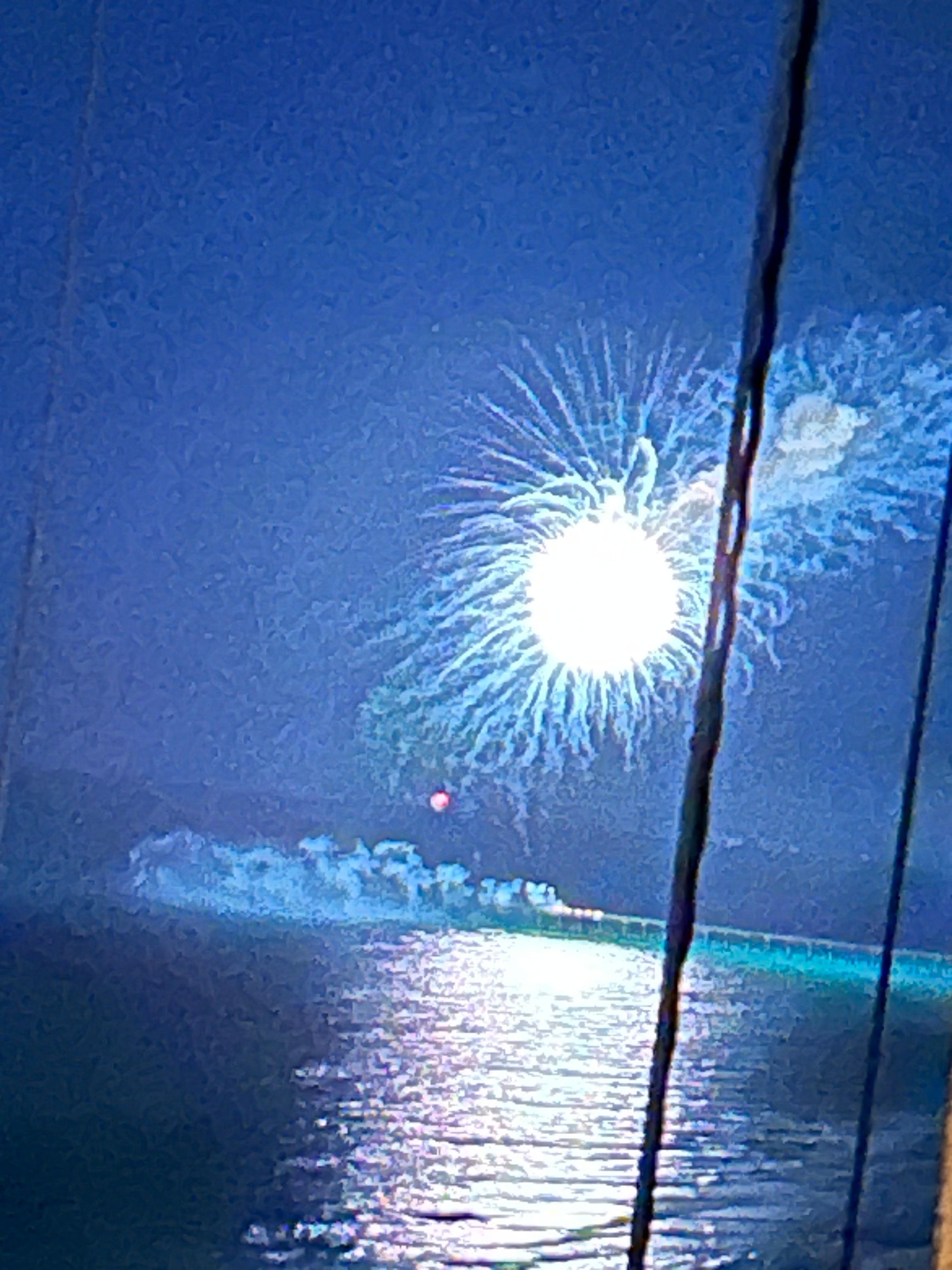 Fireworks on New Year’s Eve 