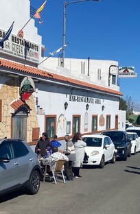 Restaurant next door and also a convenience store a hundred meters beyond.