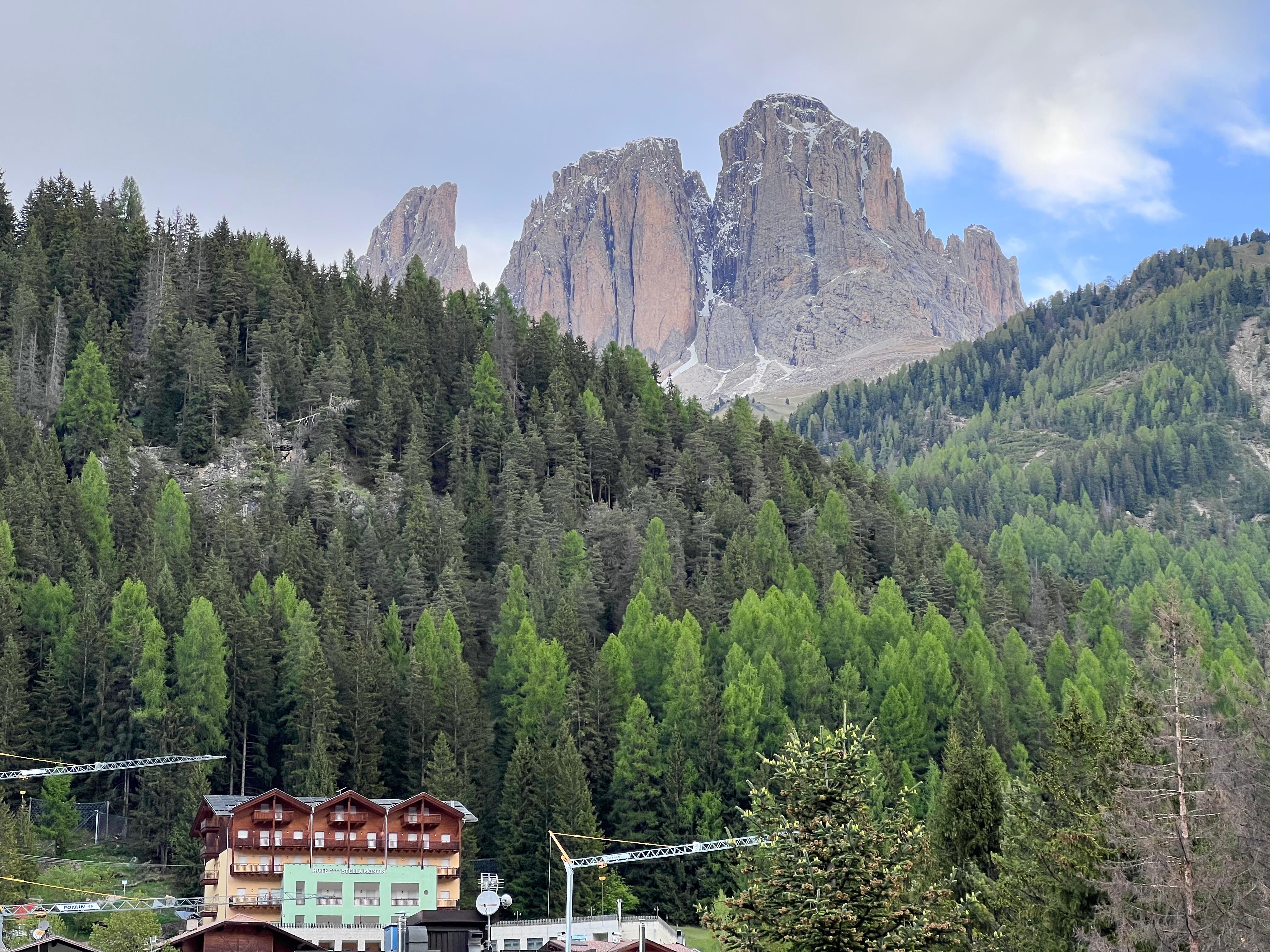 View from the balcony.