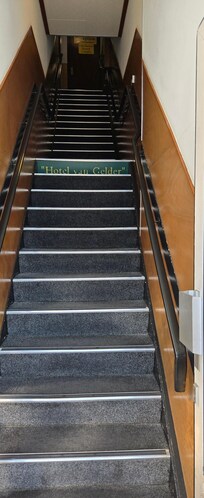 Double flight to Reception