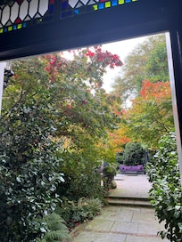 Garden like patio