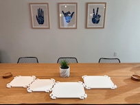 Breakfast table