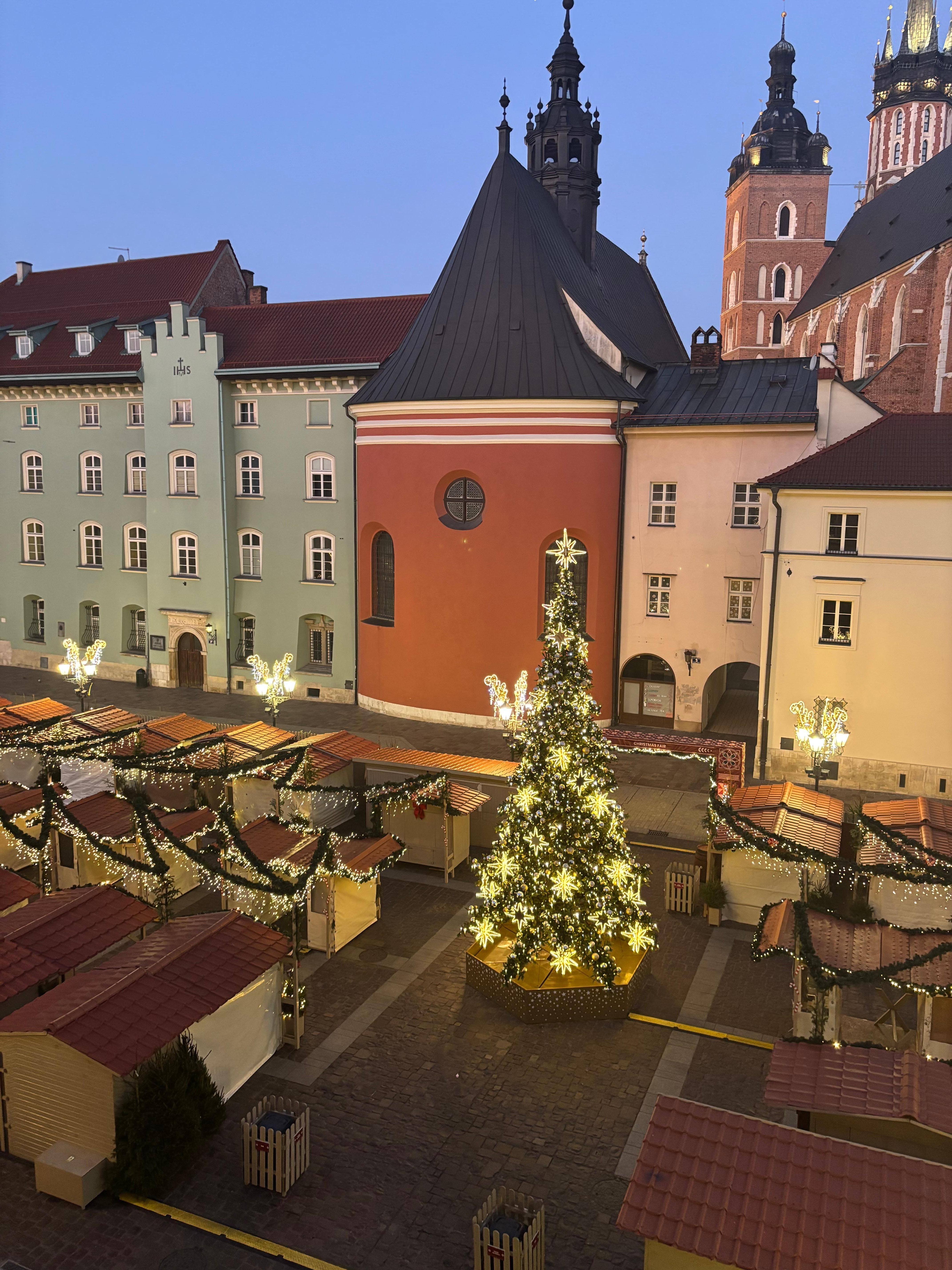 The amazing view from our window 