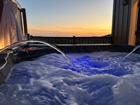 View from the hot tub