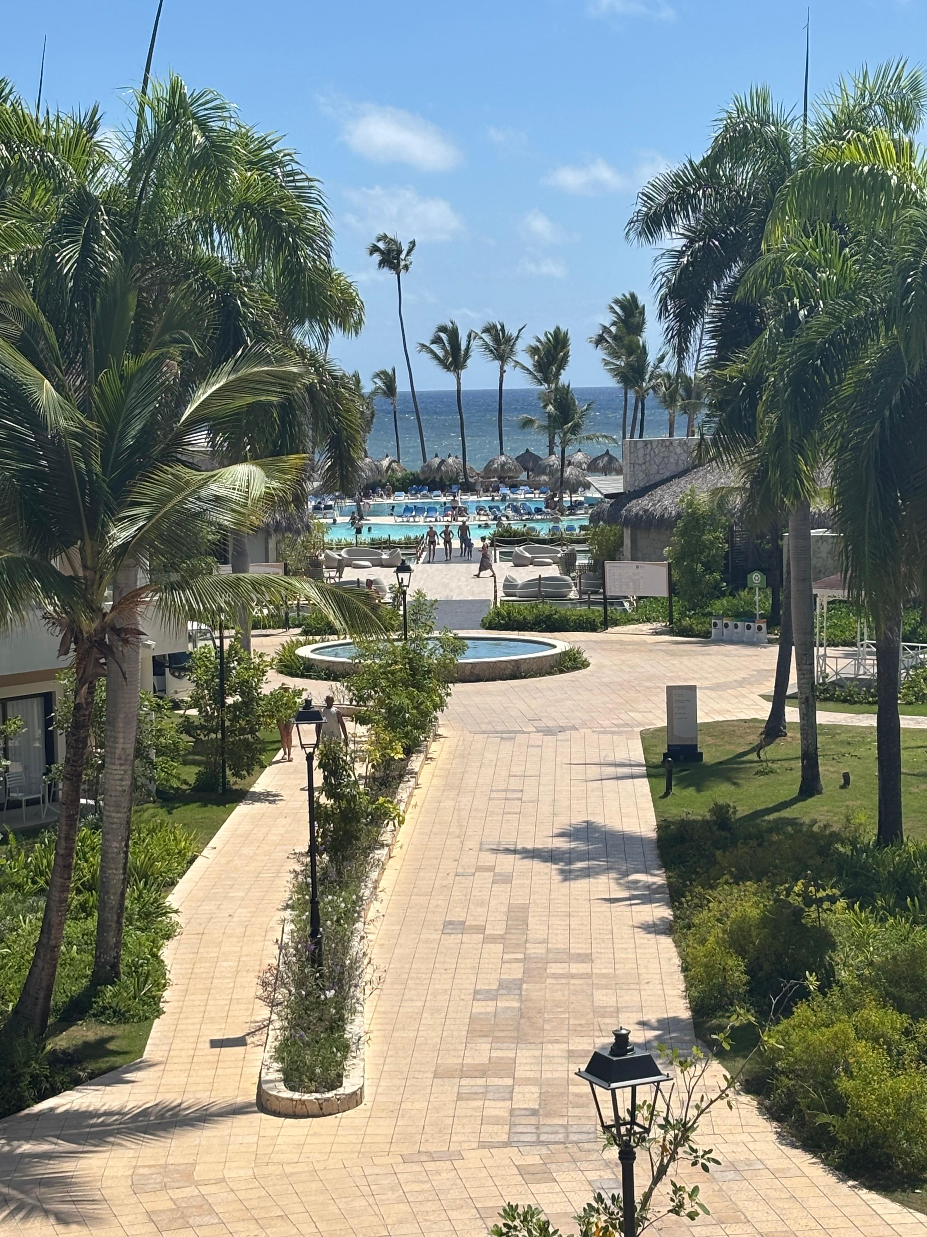 Our view from villa 25 family suite 