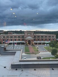 Our view from the window.