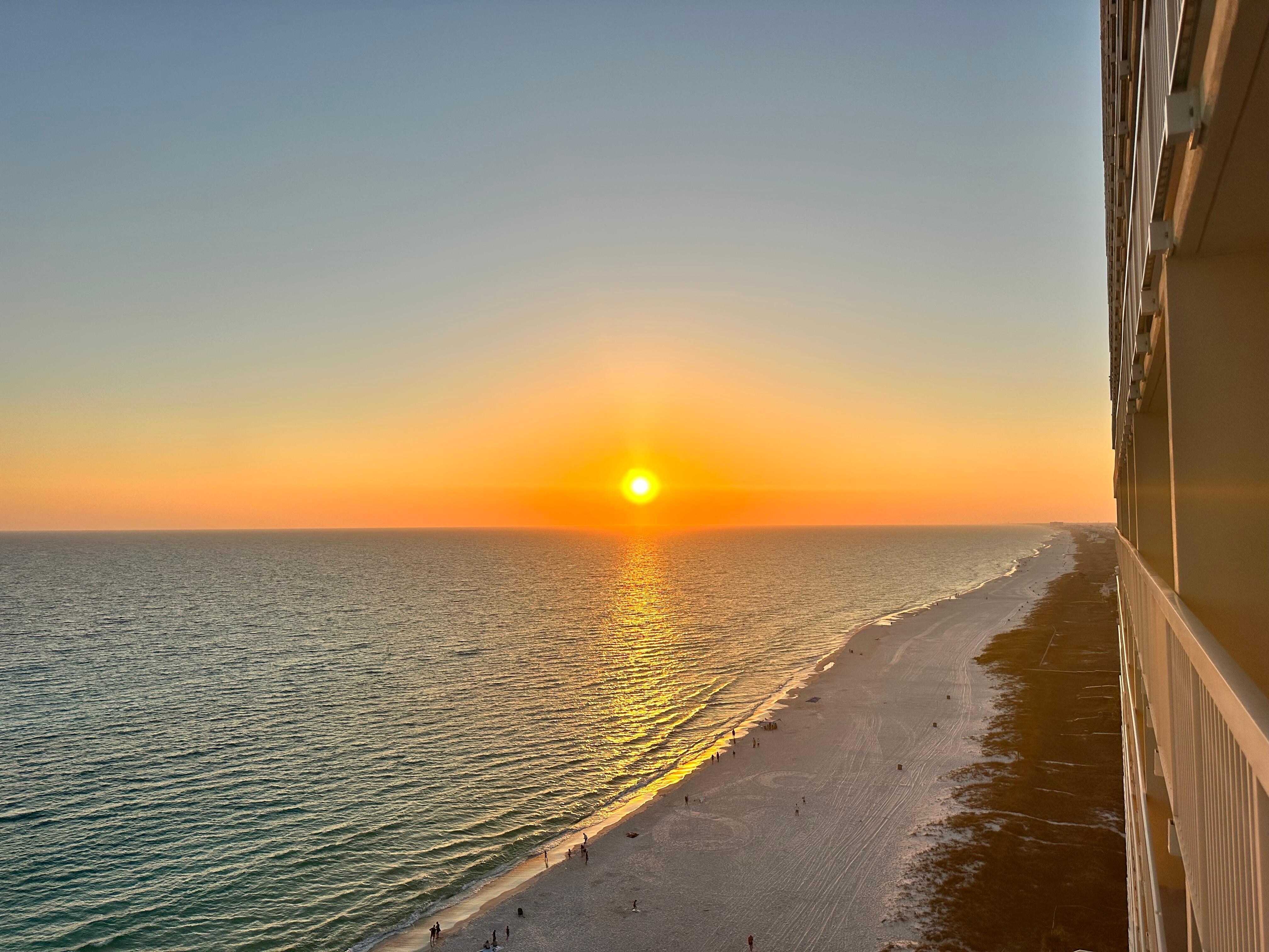 View from the balcony
