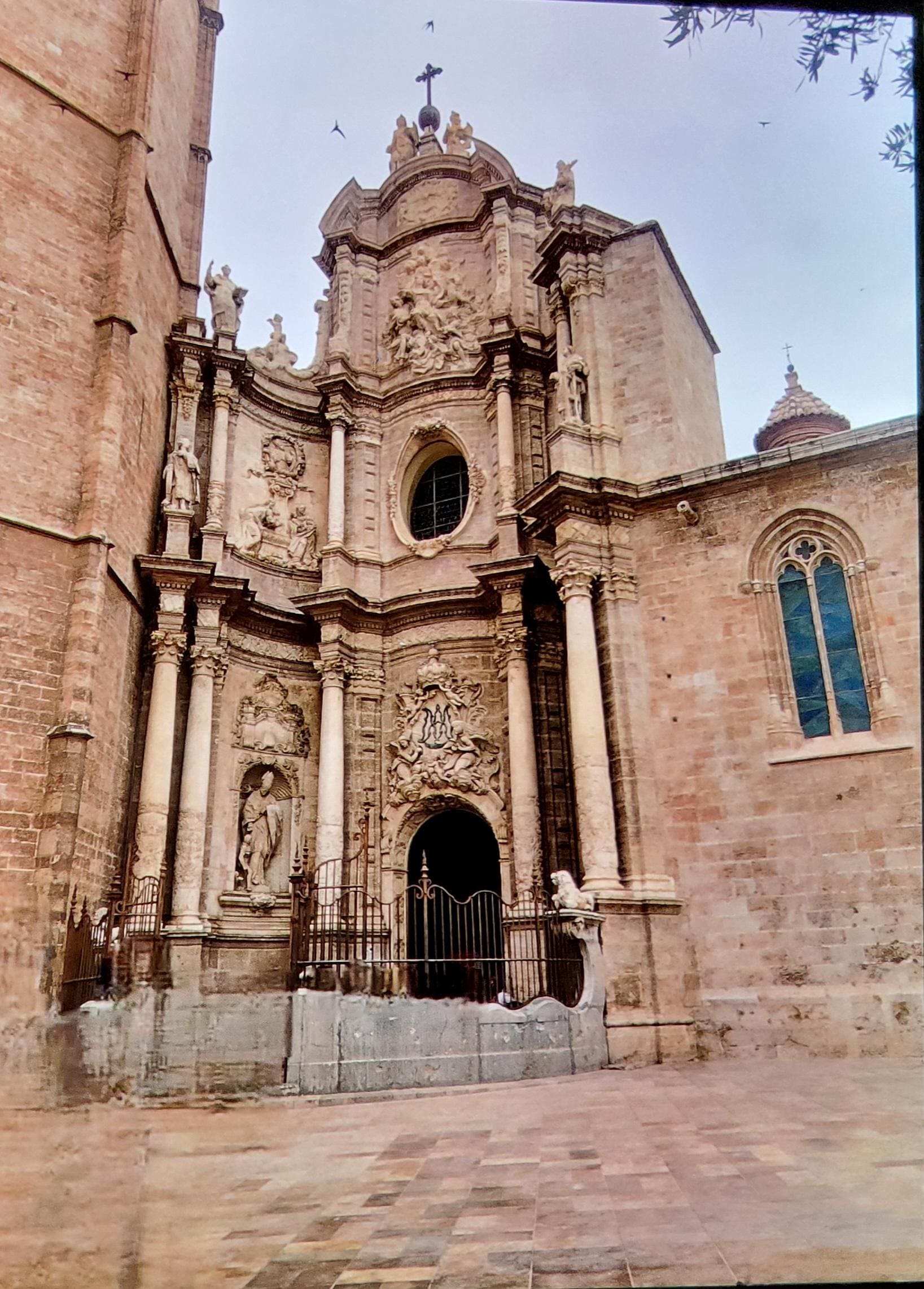 On plaza