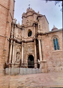 On plaza