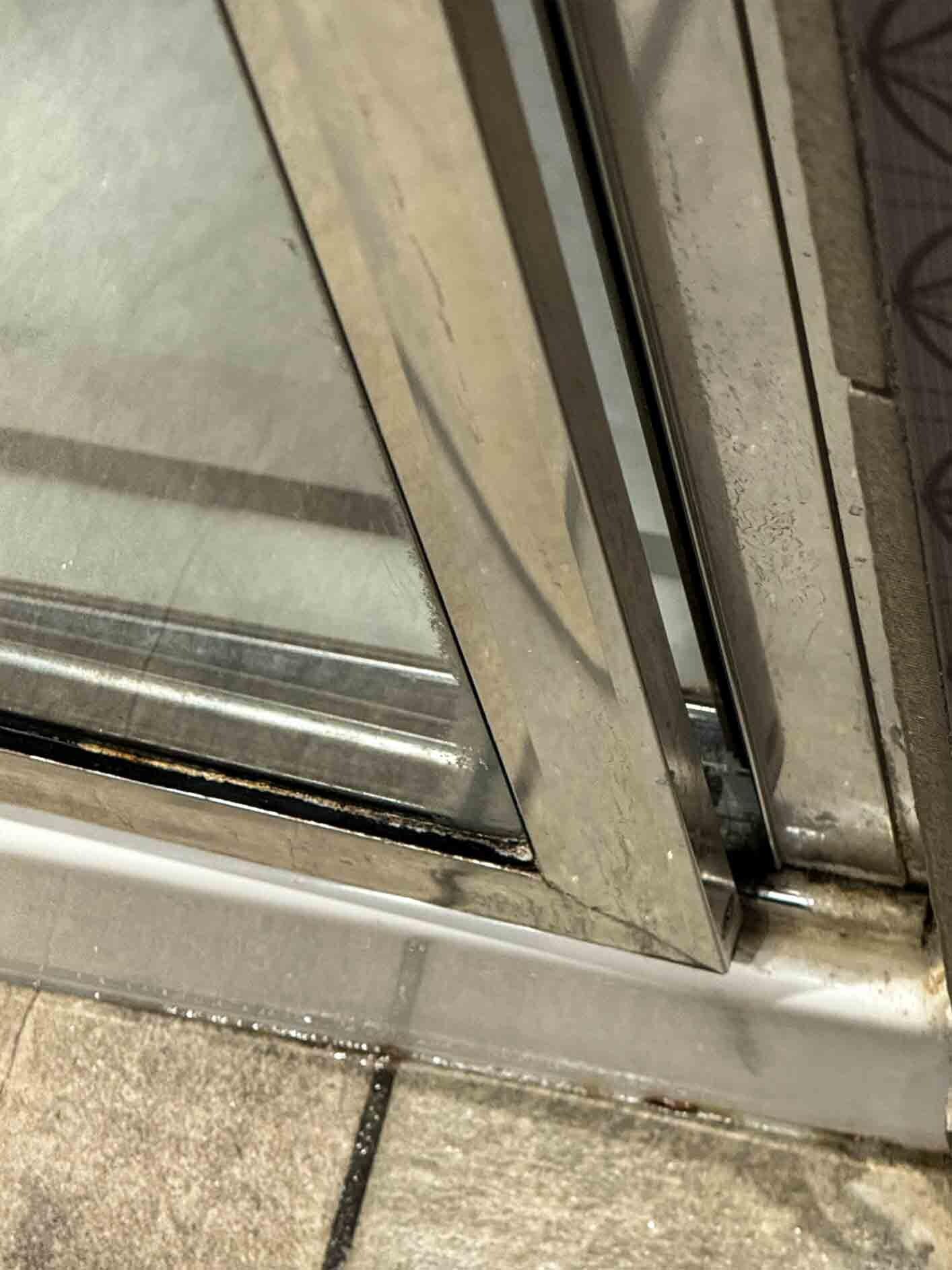 Door didn't close properly; shower in ands out was not very clean