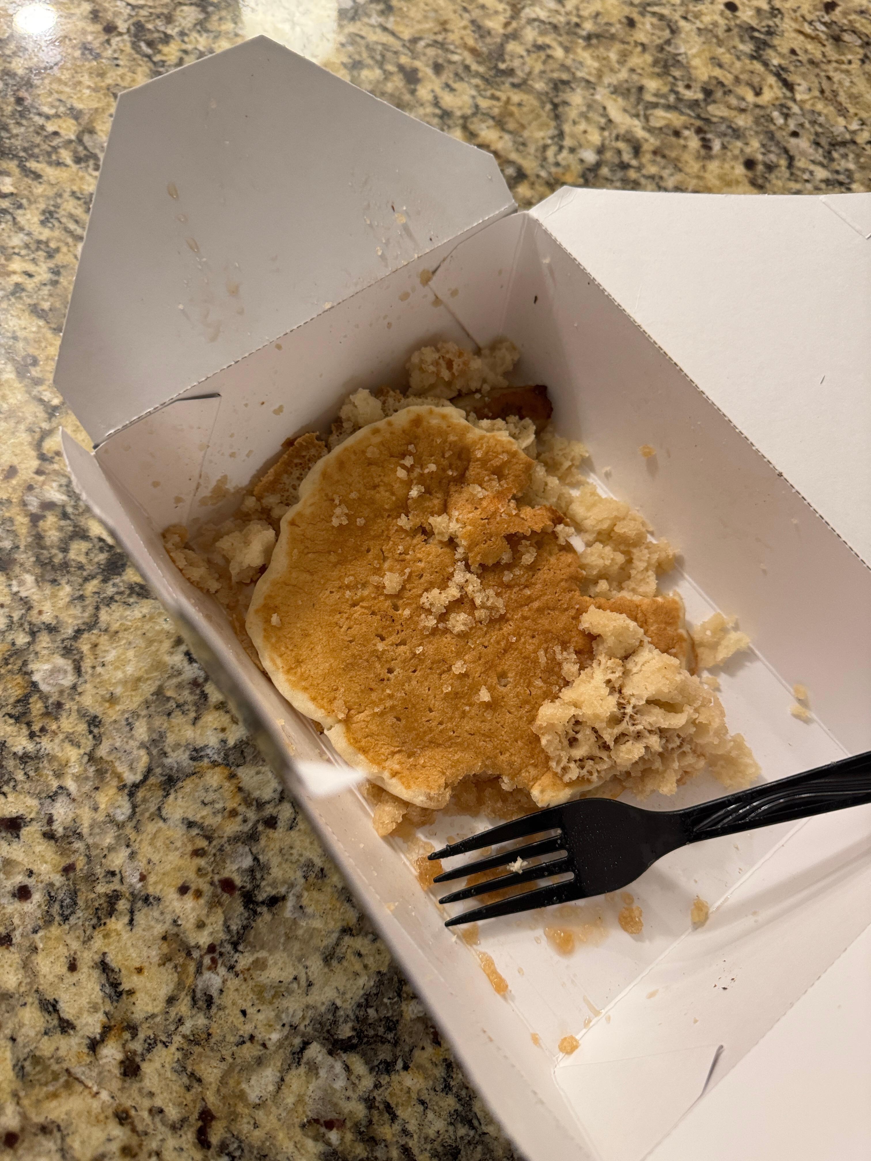 “Gourmet breakfast” for $56.54