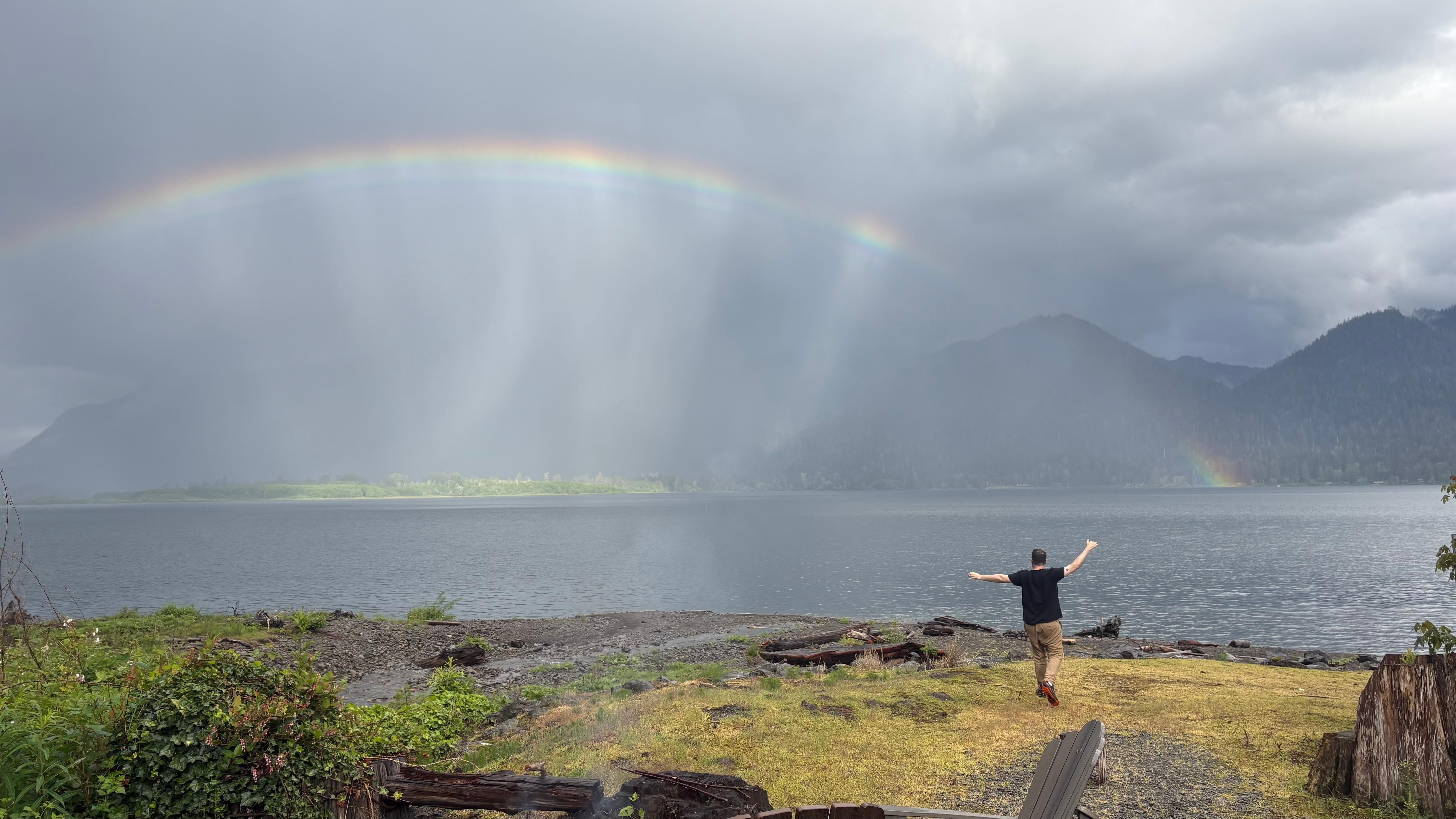 Rainbow extraordinaire!