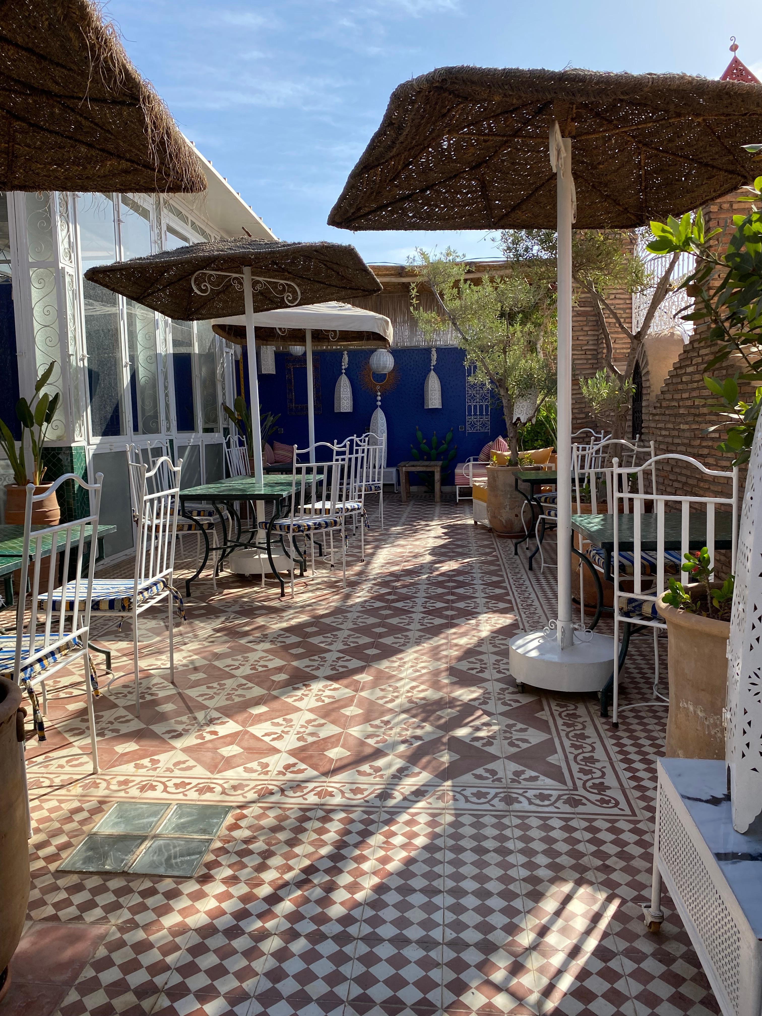 Deilig å spise frokost her 