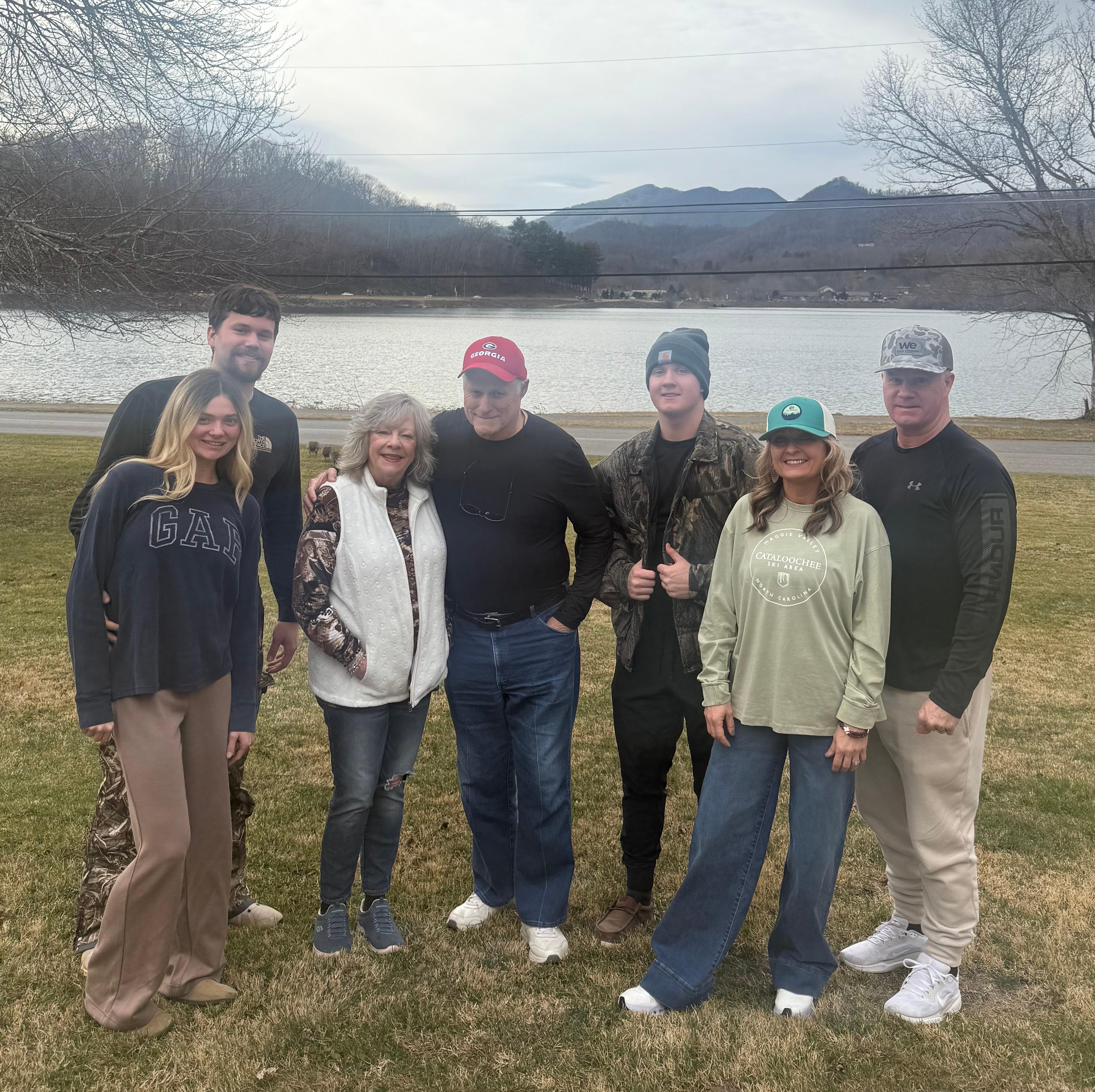 Taken from the front yard.